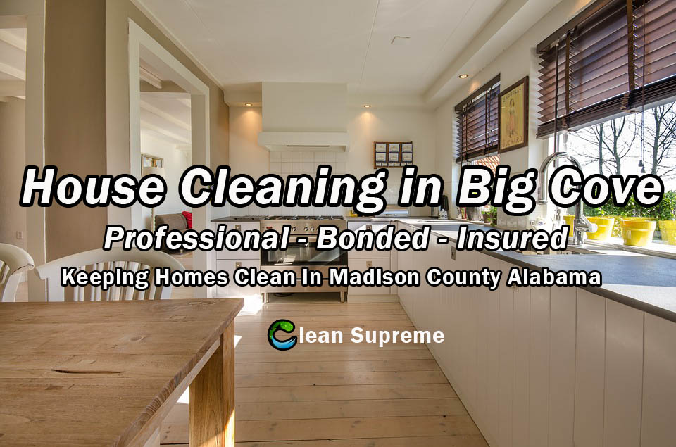 House Cleaning in Big Cove Alabama