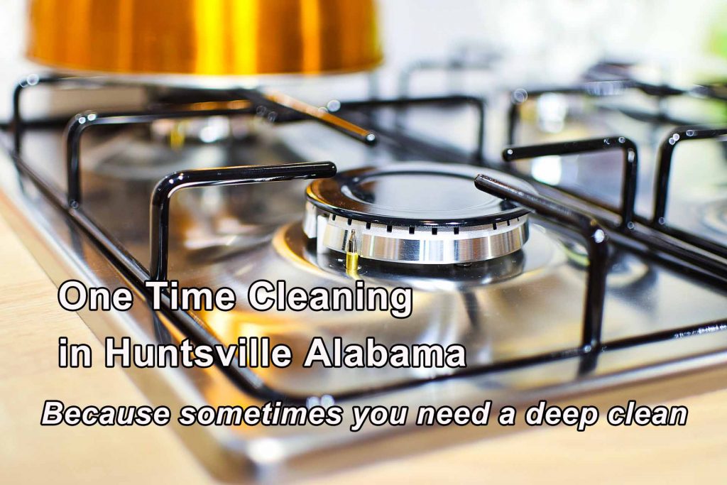 One Time Cleaning in Huntsville Alabama Kitchen