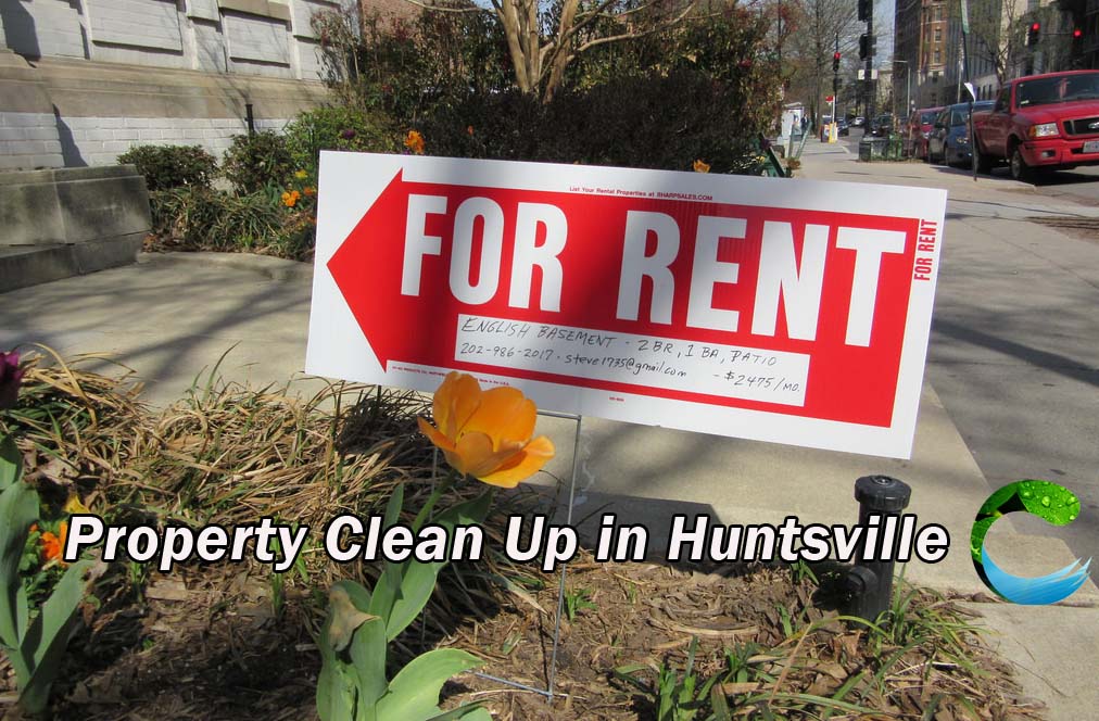 Property Clean Up in Huntsville