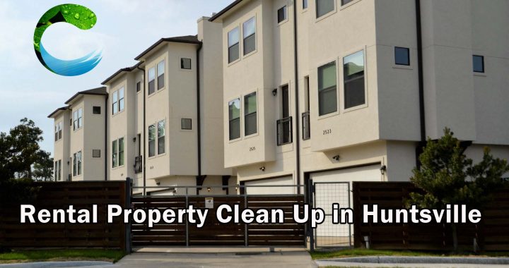 Rental Property Clean Up in Huntsville